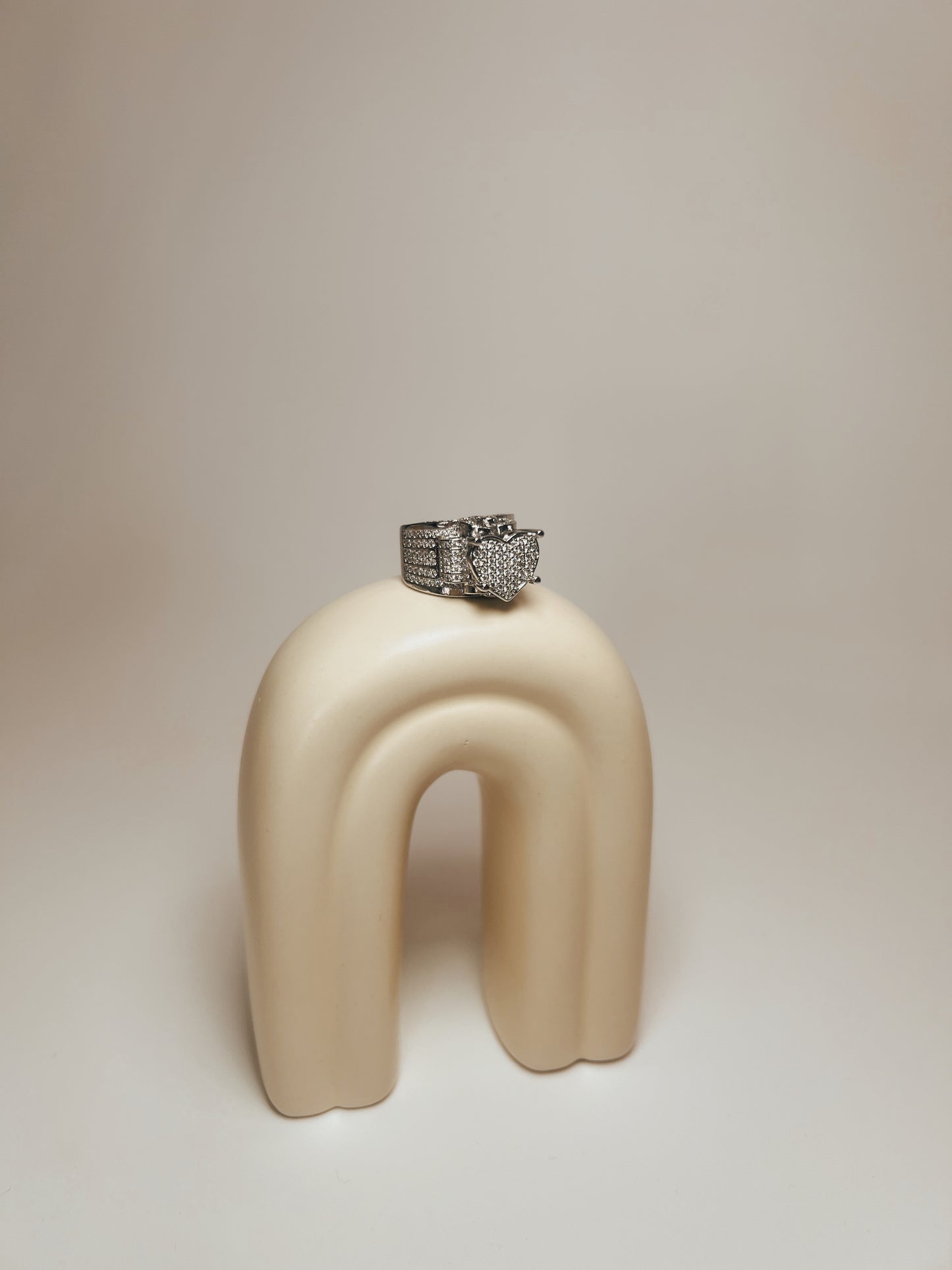Diamond Heart Ring