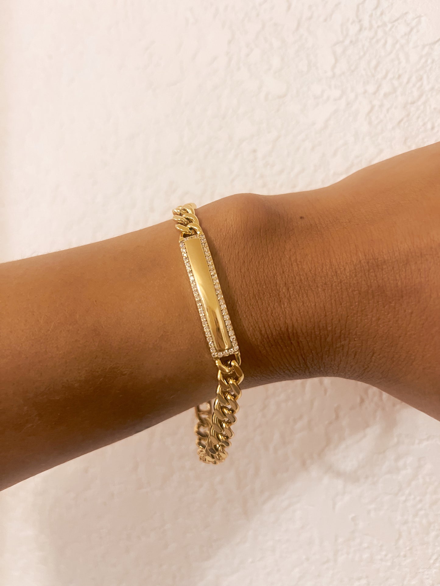 Cuban Plate Bracelet