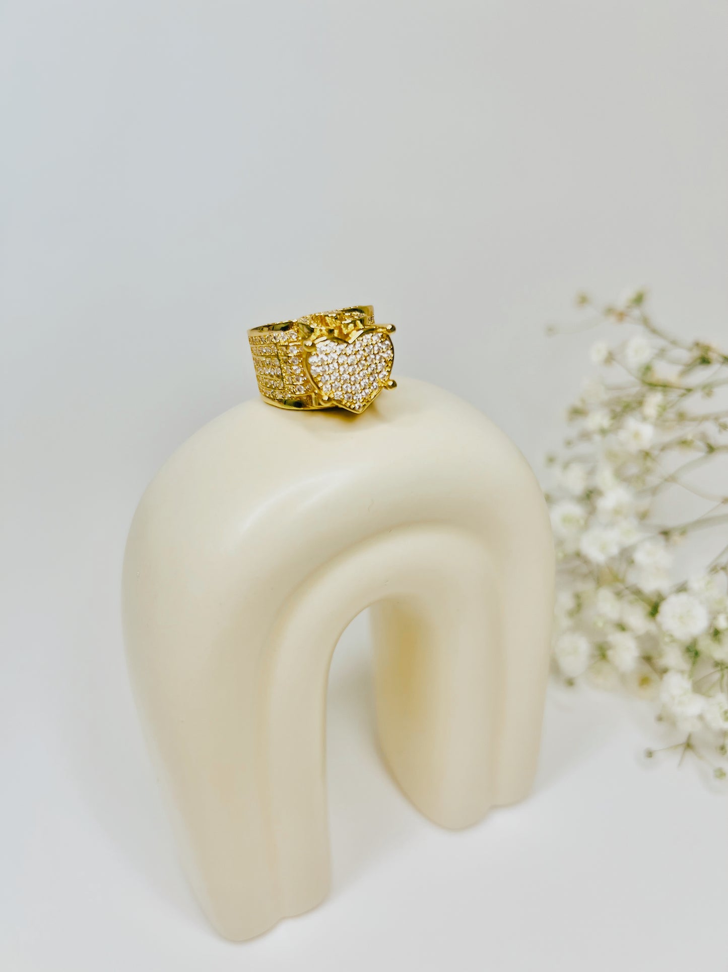 Diamond Heart Ring